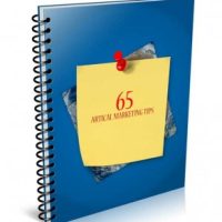 65 Article Marketing Tips